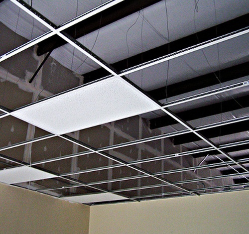 How To Install A Suspended Ceiling Vulcan Wire - How To Install Drop Ceiling Panels