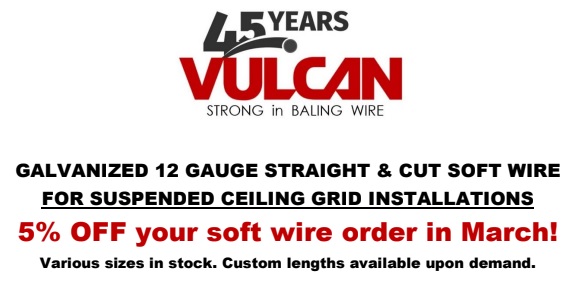 march sale ceiling - Vulcan, Inc.