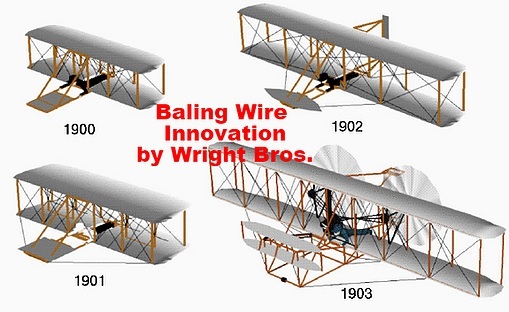 The Wright Bros. Used Baling Wire